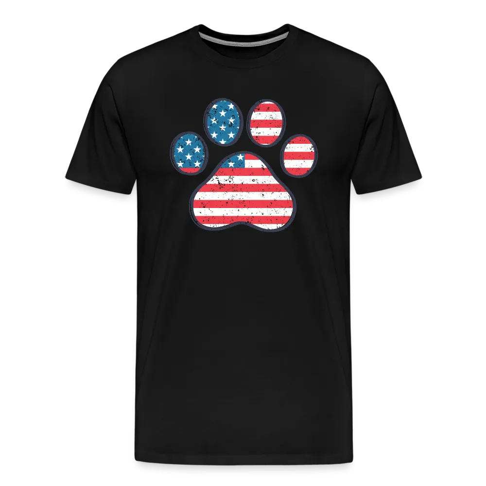 "Pawtriotic Spirit" - Men's Premium 4th of July T-Shirt