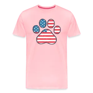 "Pawtriotic Spirit" - Men's Premium 4th of July T-Shirt