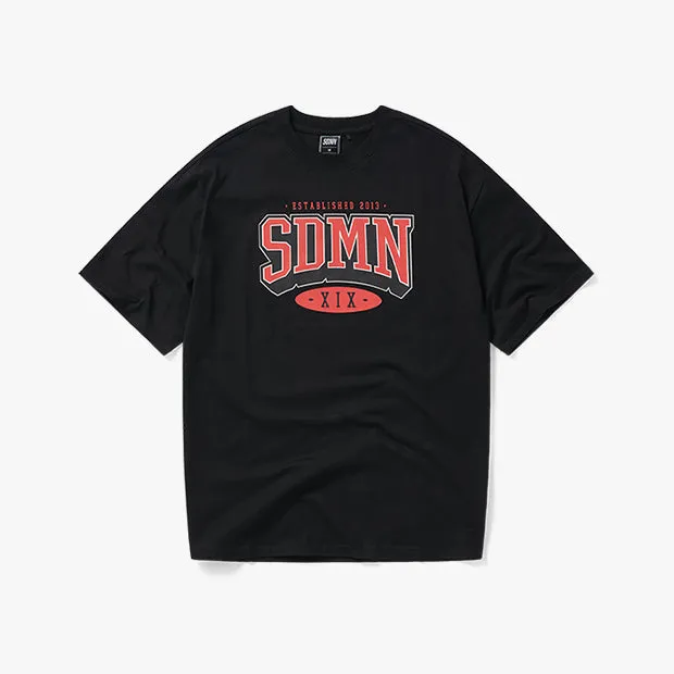 Varsity T-Shirt [Black/Red]