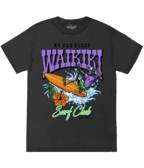 WAIKIKI NO BAD VIBES SURF CLUB TEE