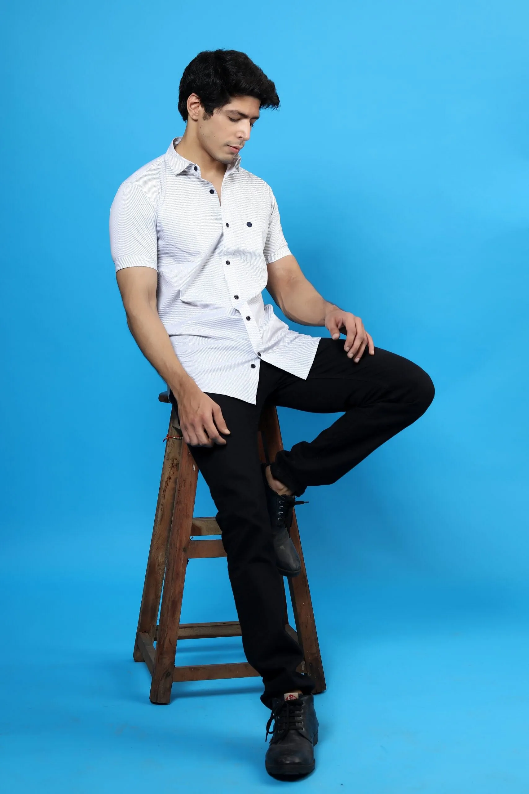 White Shirt for Men - Men Casual White Shirt