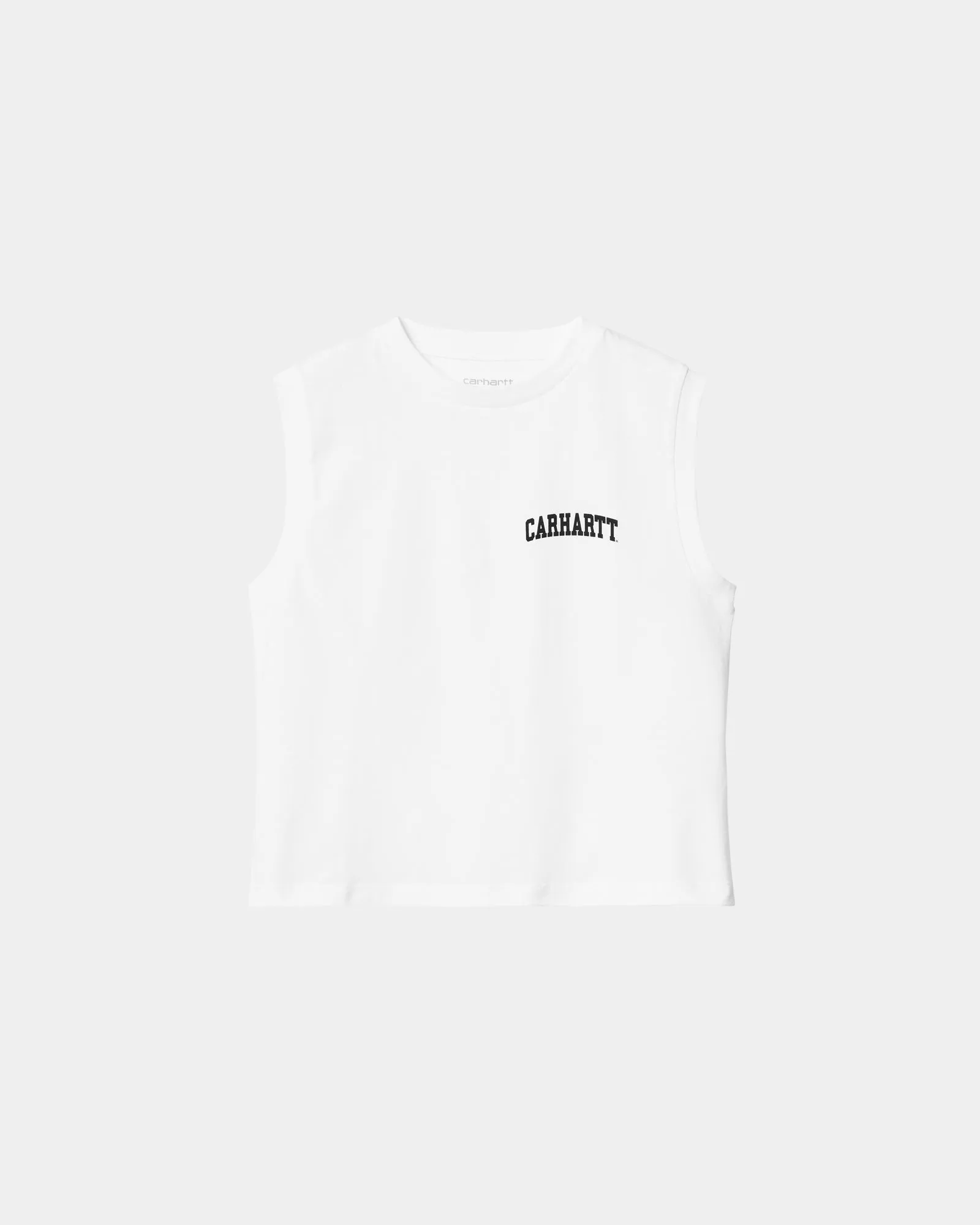 Women’s University Script A-Shirt | White